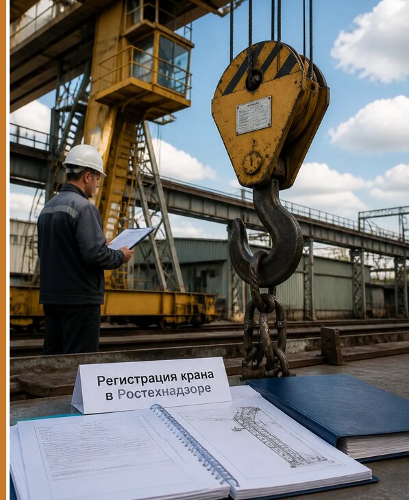 Регистрация крана в Ростехнадзоре в Прокопьевске от 15506 р. | Авеста ОТиПБ